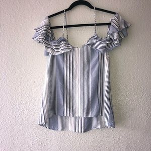 Lulu’s Cold Shoulder Top